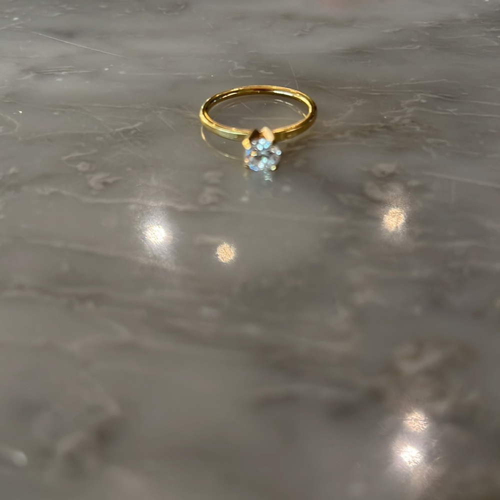Diamond ring gold - Picture 2 of 3